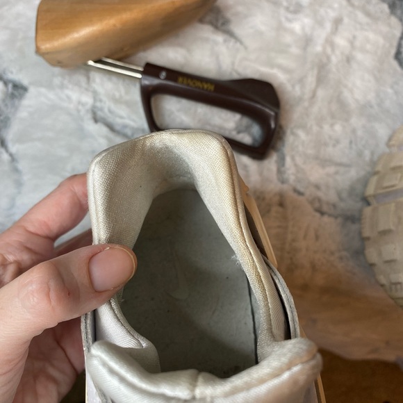 Air Huarache by Nike white and cream womens size 10 - Picture 10 of 12